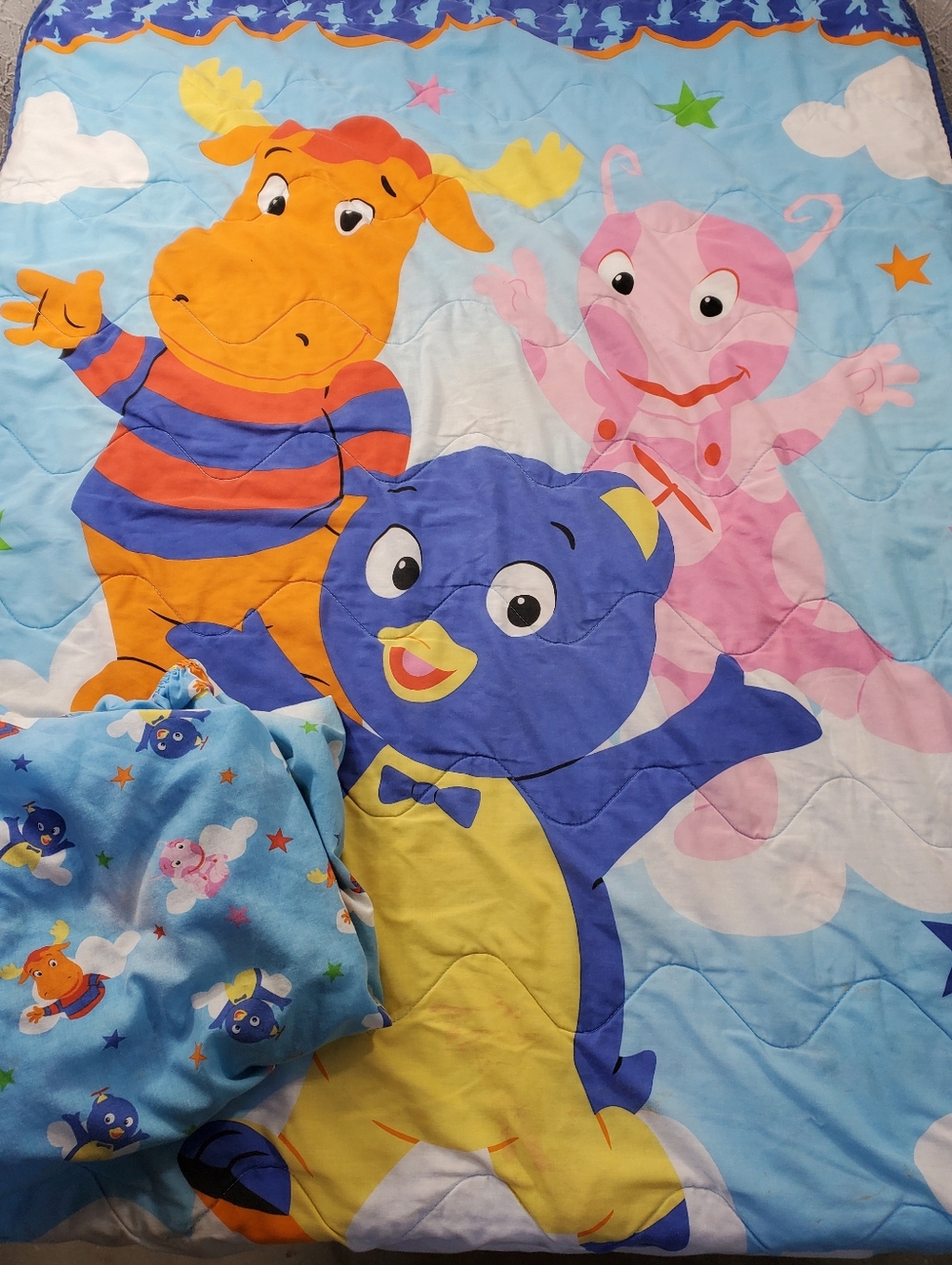 The Backyardigans Blankeyt And Crib Sheet